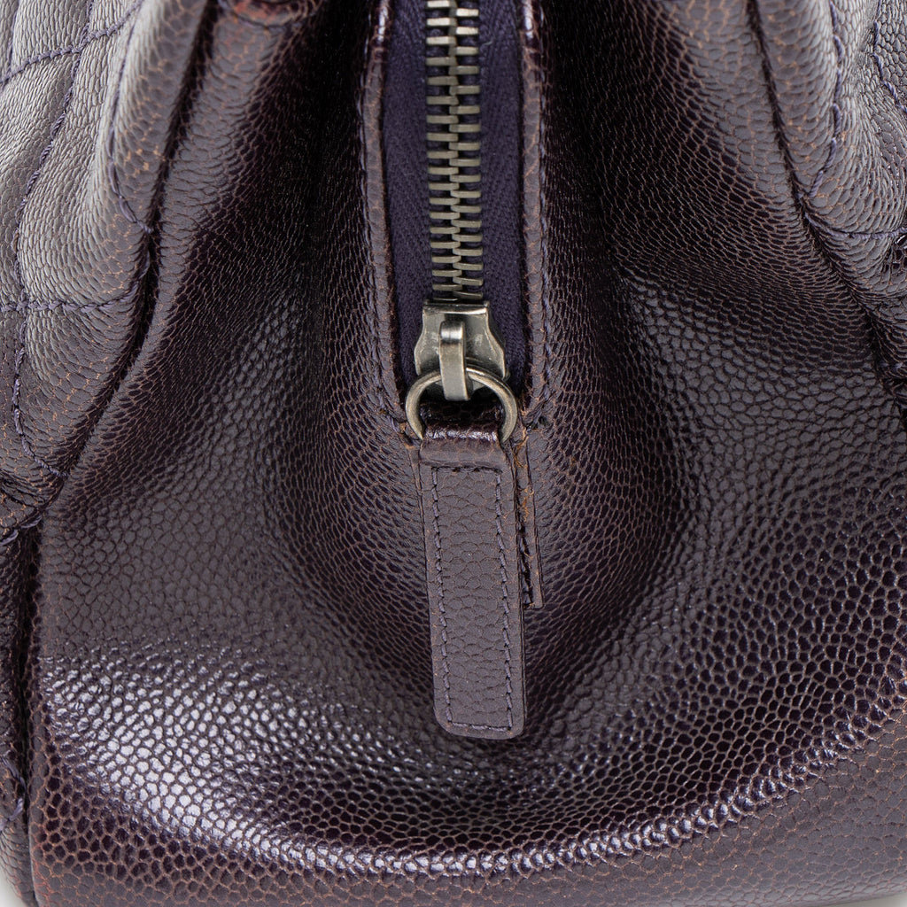 Chanel Iridescent Caviar Chic Shopping Tote