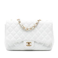 Chanel Jumbo Classic Caviar Single Flap