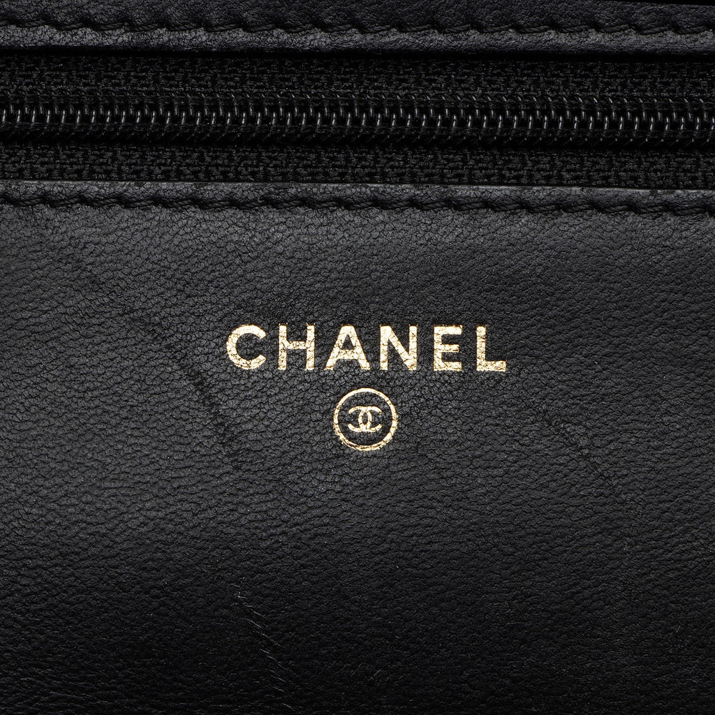 Chanel Lambskin Classic Wallet on Chain