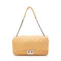 Chanel Lambskin Icons Secret Label Jumbo Flap Bag