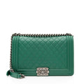 Chanel Lambskin New Medium Boy Bag (SHF-23600)