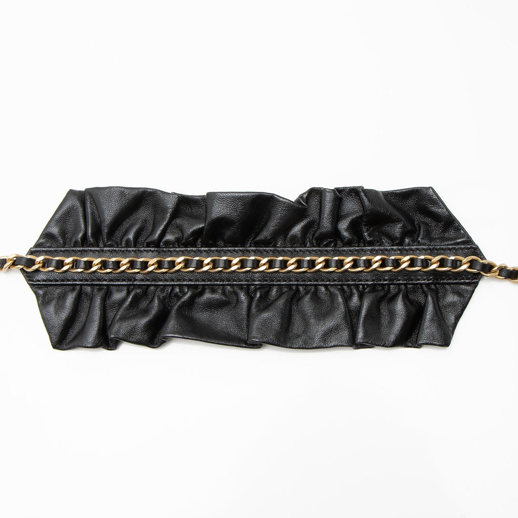 Chanel Lambskin Romance Mini Wallet on Chain