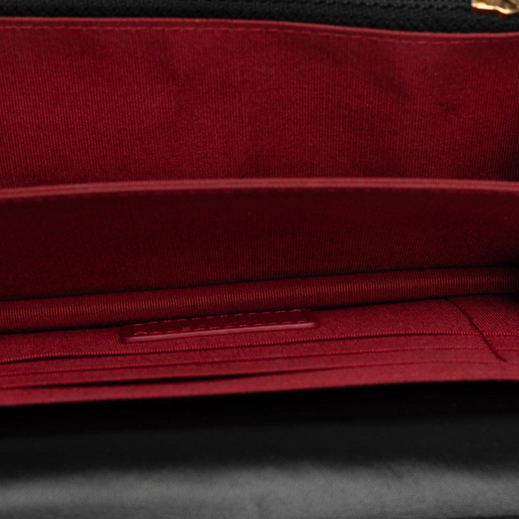 Chanel Lambskin Romance Wallet On Chain