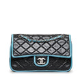 Chanel Medium Classic Lambskin Bicolor Double Flap (SHG-8jAZkX)