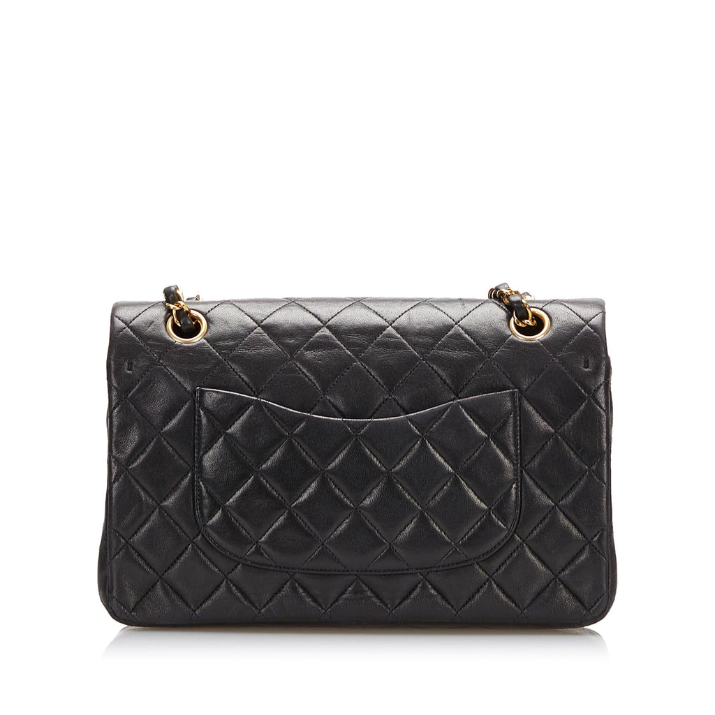 Chanel Medium Classic Lambskin Double Flap (SHG-37068)