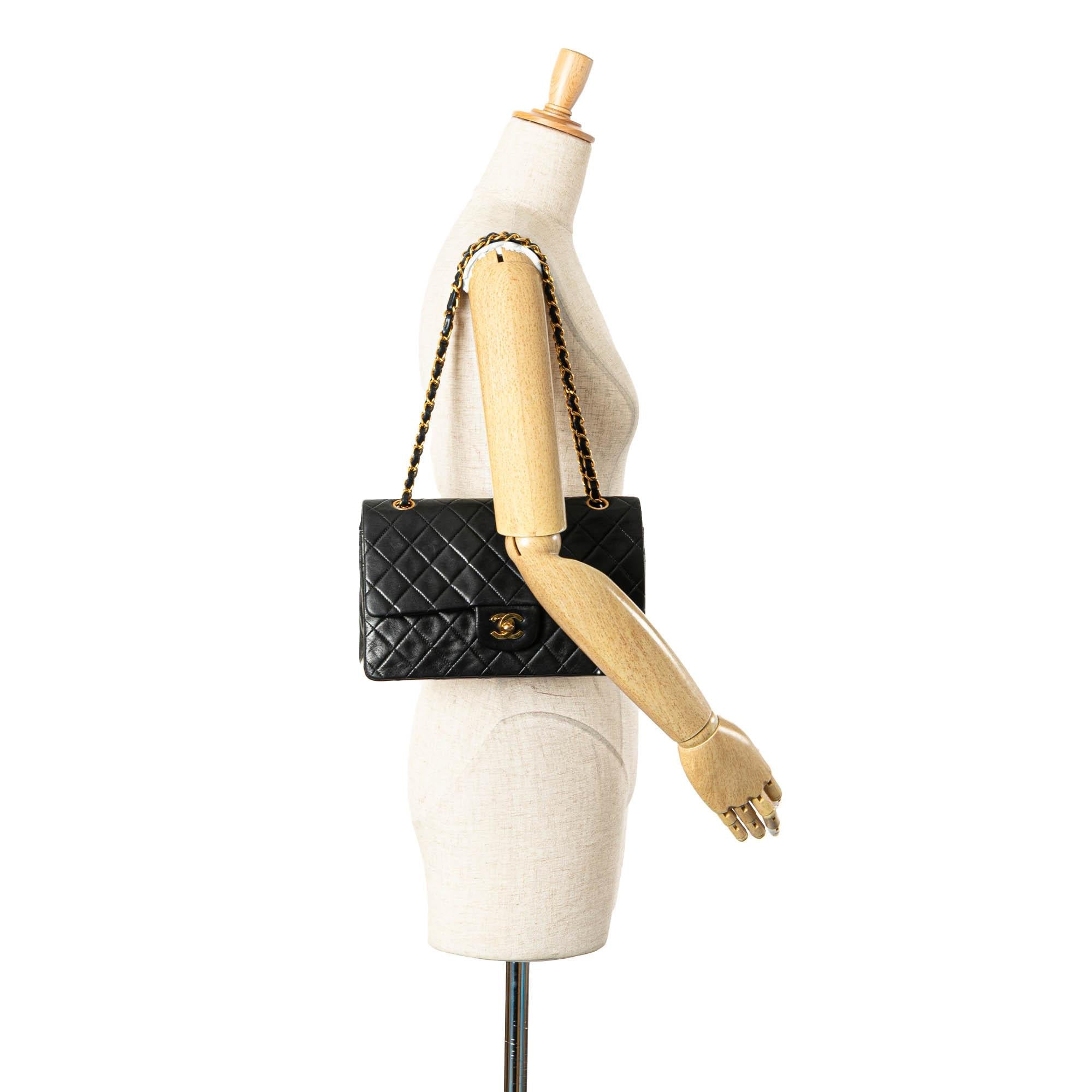 Chanel Medium Classic Lambskin Double Flap