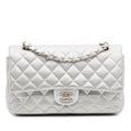 Chanel Medium Classic Perforated Lambskin Double Flap