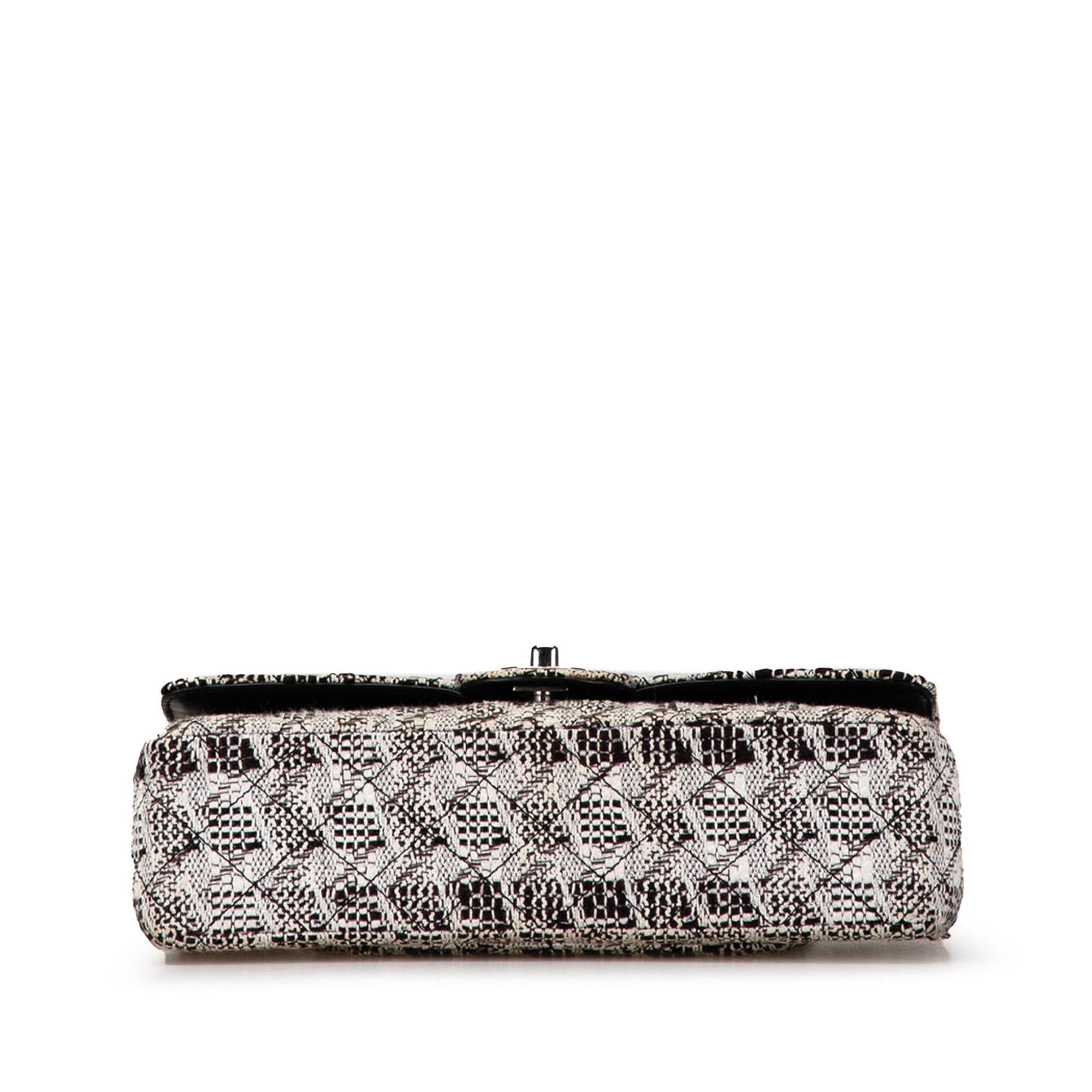 Chanel Medium Classic Tweed Double Flap