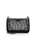 Chanel Mesh Lambskin Clutch with Chain
