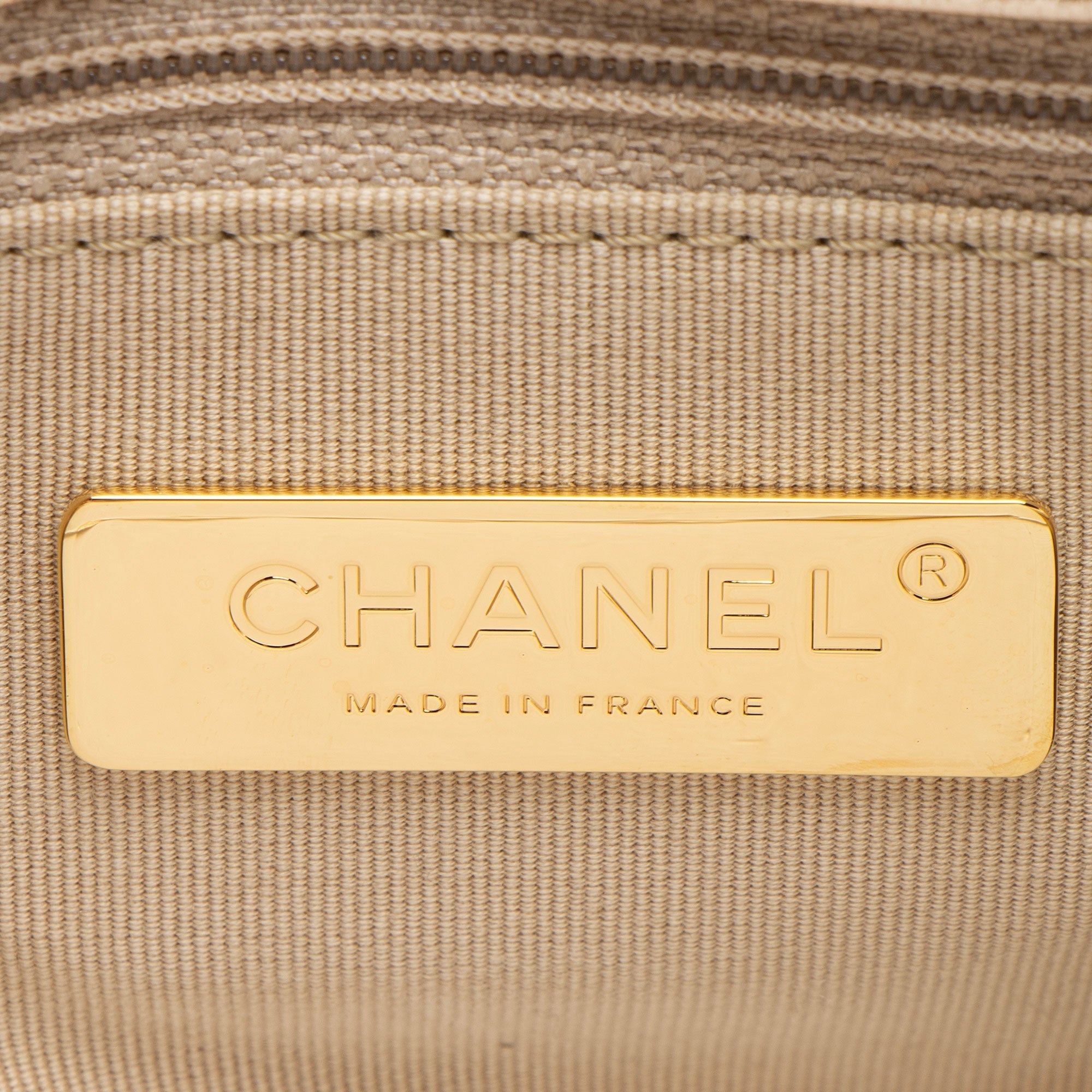 Chanel Metallic Lambskin 19 Medium Flap Shoulder Bag
