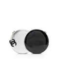 Chanel Metallic Lambskin Patent Leather Double Circle Clutch