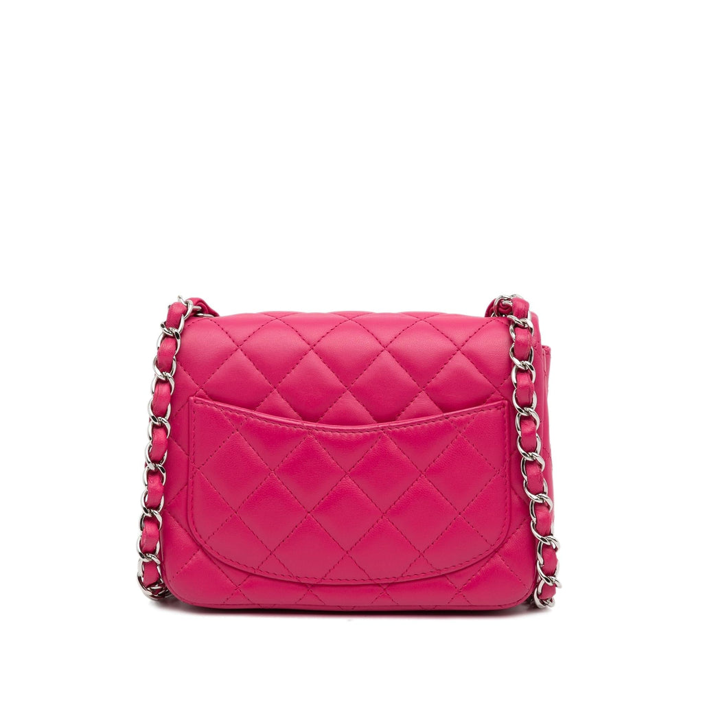 Chanel Mini Classic Lambskin Square Flap (SHG-7URREH)