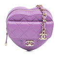 Chanel Mini Lambskin CC in Love Heart Belt Bag