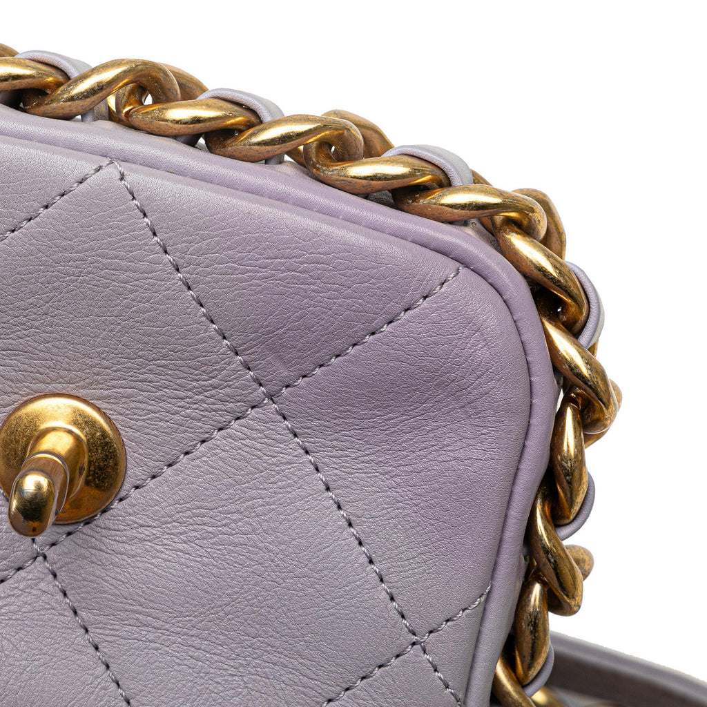 Chanel Mini Quilted Calfskin Framing Chain Flap