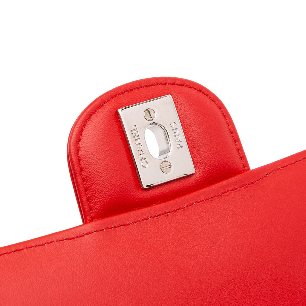 Chanel Mini Rectangular Bicolor Patent Single Flap