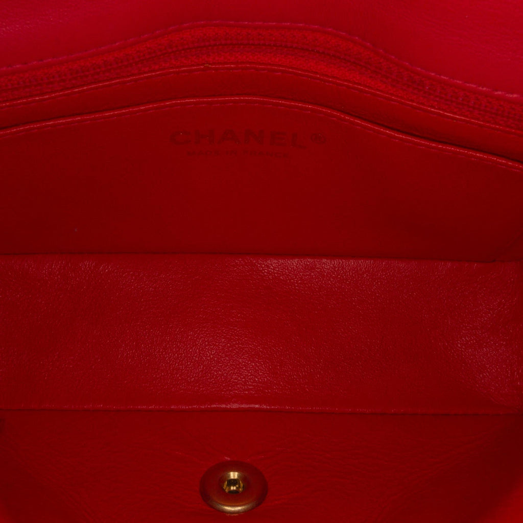Chanel Mini Rectangular Classic Lambskin Single Flap