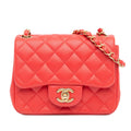 Chanel Mini Square Classic Lambskin Single Flap