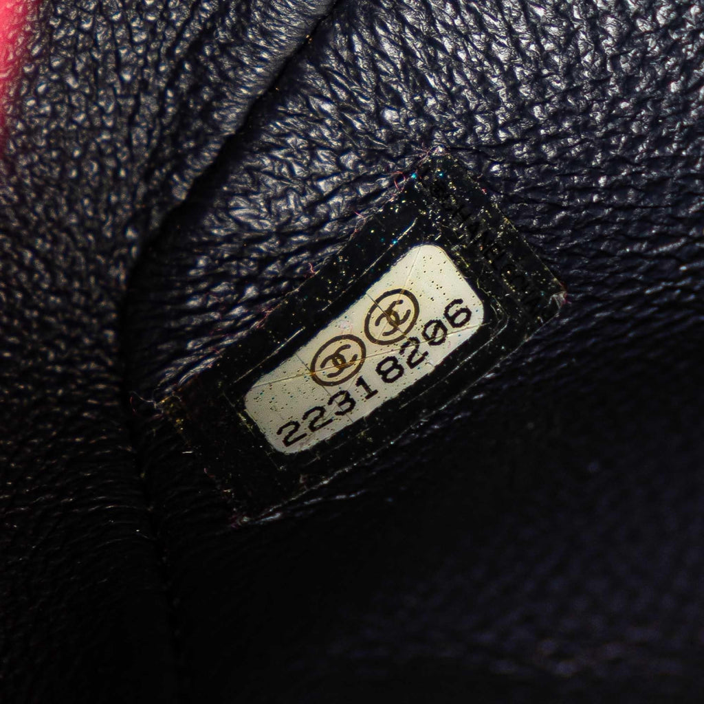 Chanel Mini Vertical Quilted Jersey Single Flap