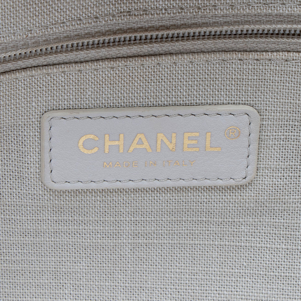 Chanel Mixed Fibers Deauville Small Tote