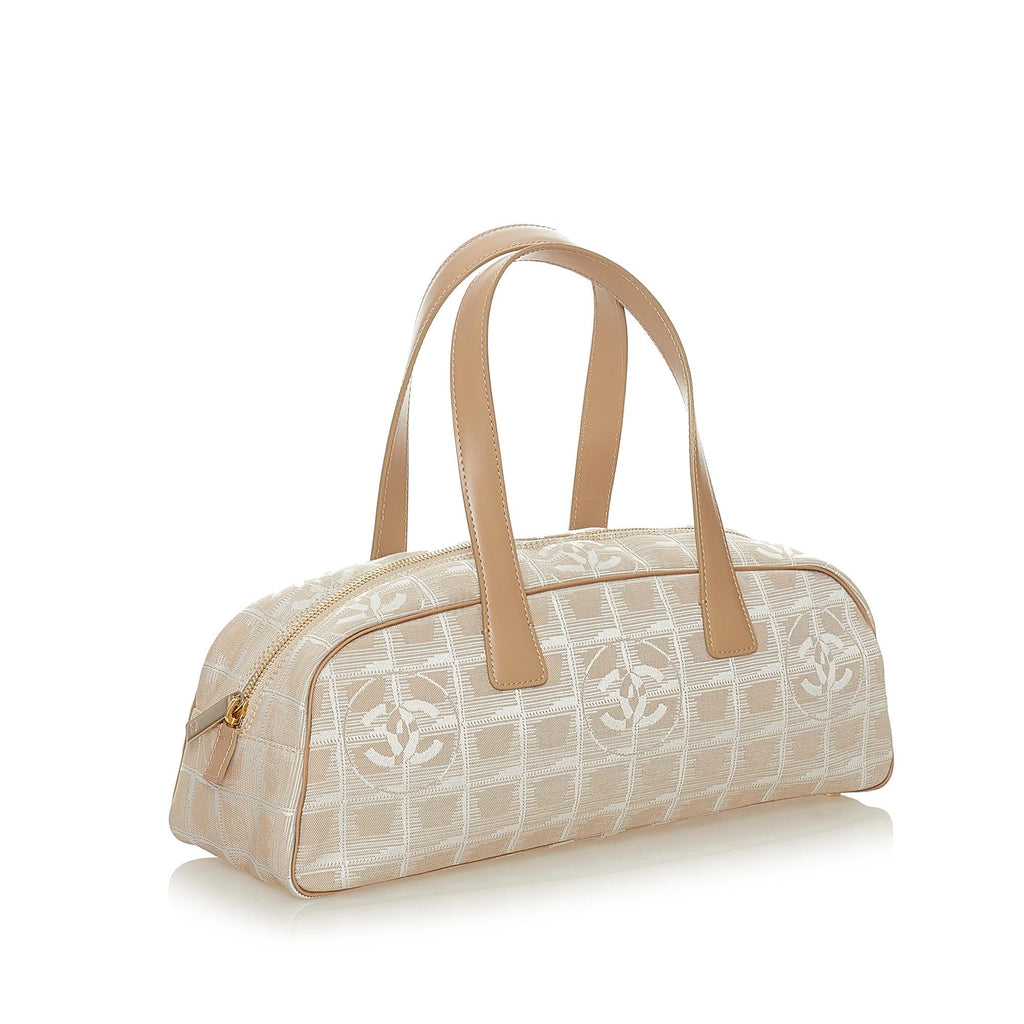 Chanel New Travel Line Canvas Handbag (SHG-27896)