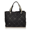Chanel Old Travel Line Nylon Tote Bag (SHG-25579)