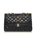 Chanel Paris Limited Edition Lambskin Double Flap Bag (SHG-35234)