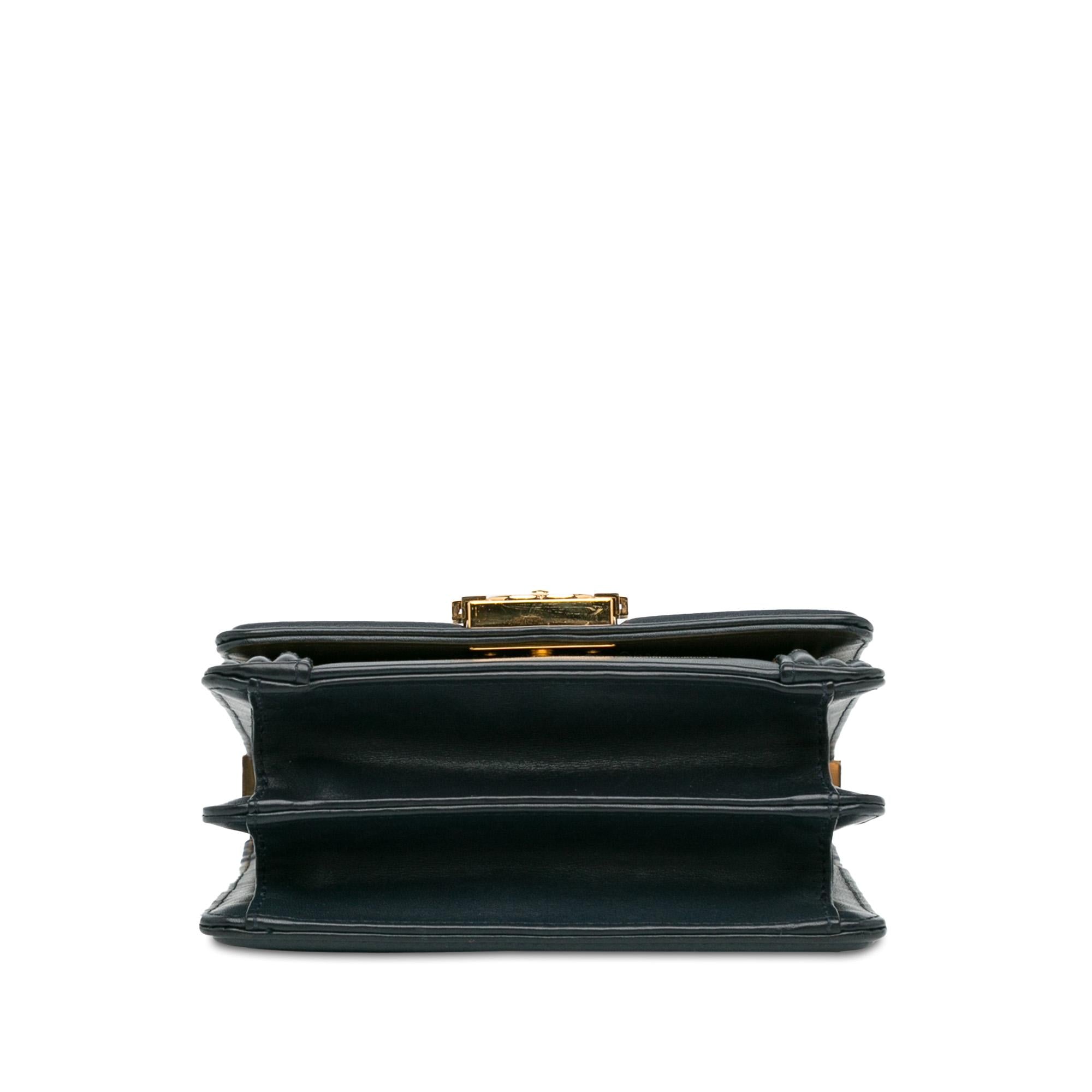 Chanel Paris New York Metallic Lambskin Striped North South Boy Flap