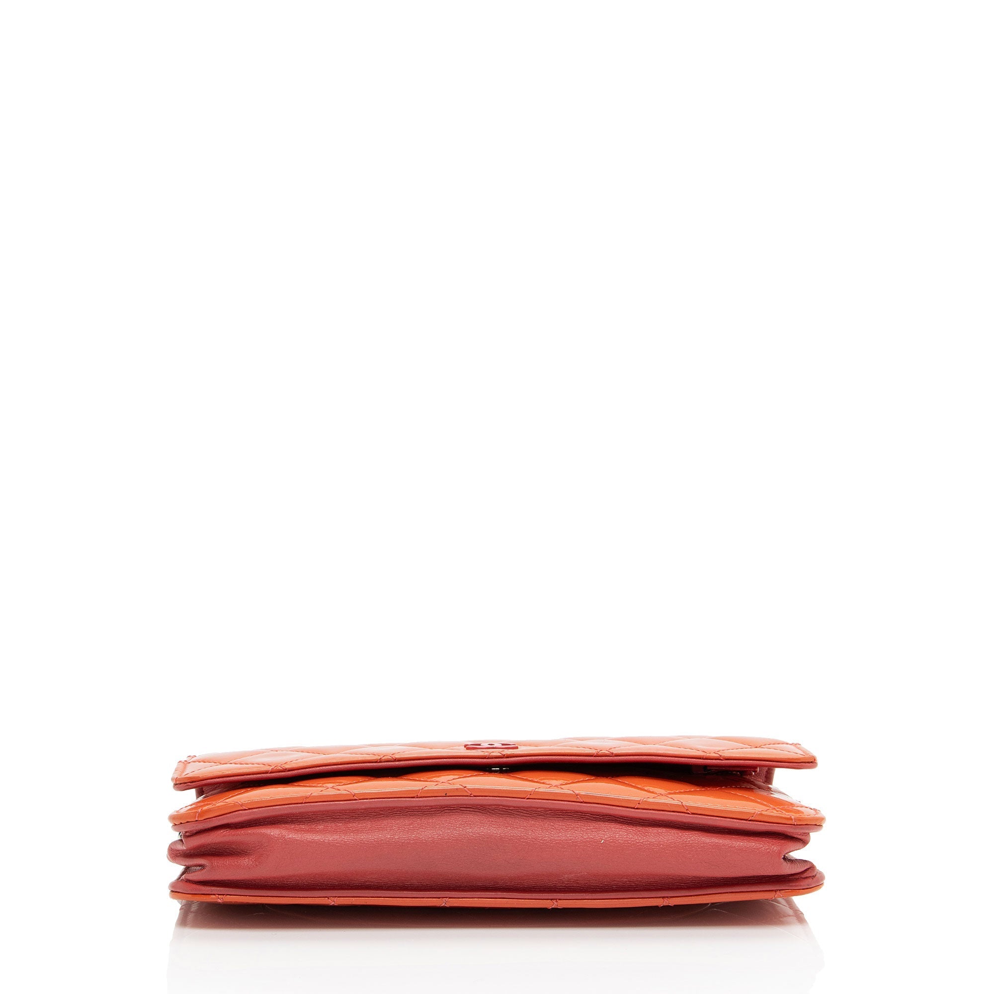 Chanel Patent Leather Classic Wallet on Chain (SHF-JIB4Sf)