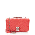 Chanel Patent Leather Coco Boy Small Flap Bag