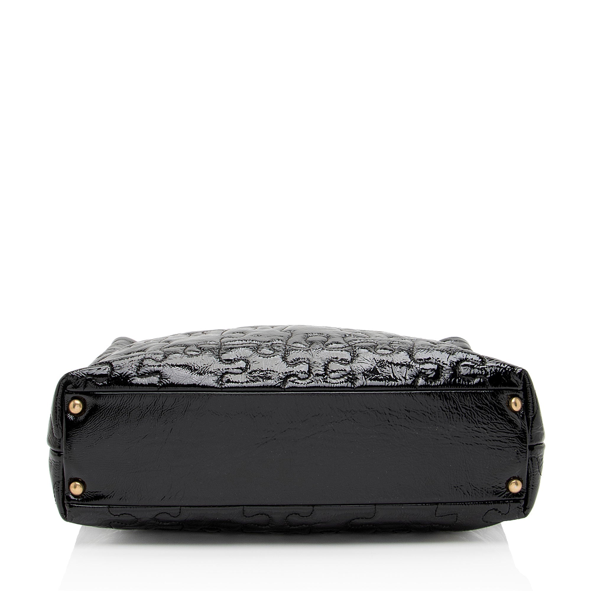 Chanel Patent Leather Puzzle Tote