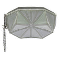 Chanel Pearlescent Lambskin Midnight Swim Wristlet Clutch