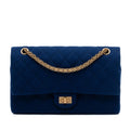 Chanel Quilted Jersey Reissue 2.55 Double Flap 226
