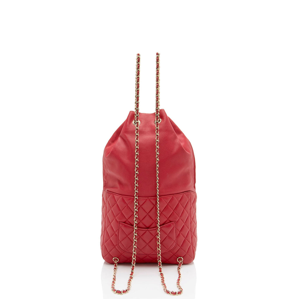 Chanel Quilted Lambskin In Seoul Large Backpack