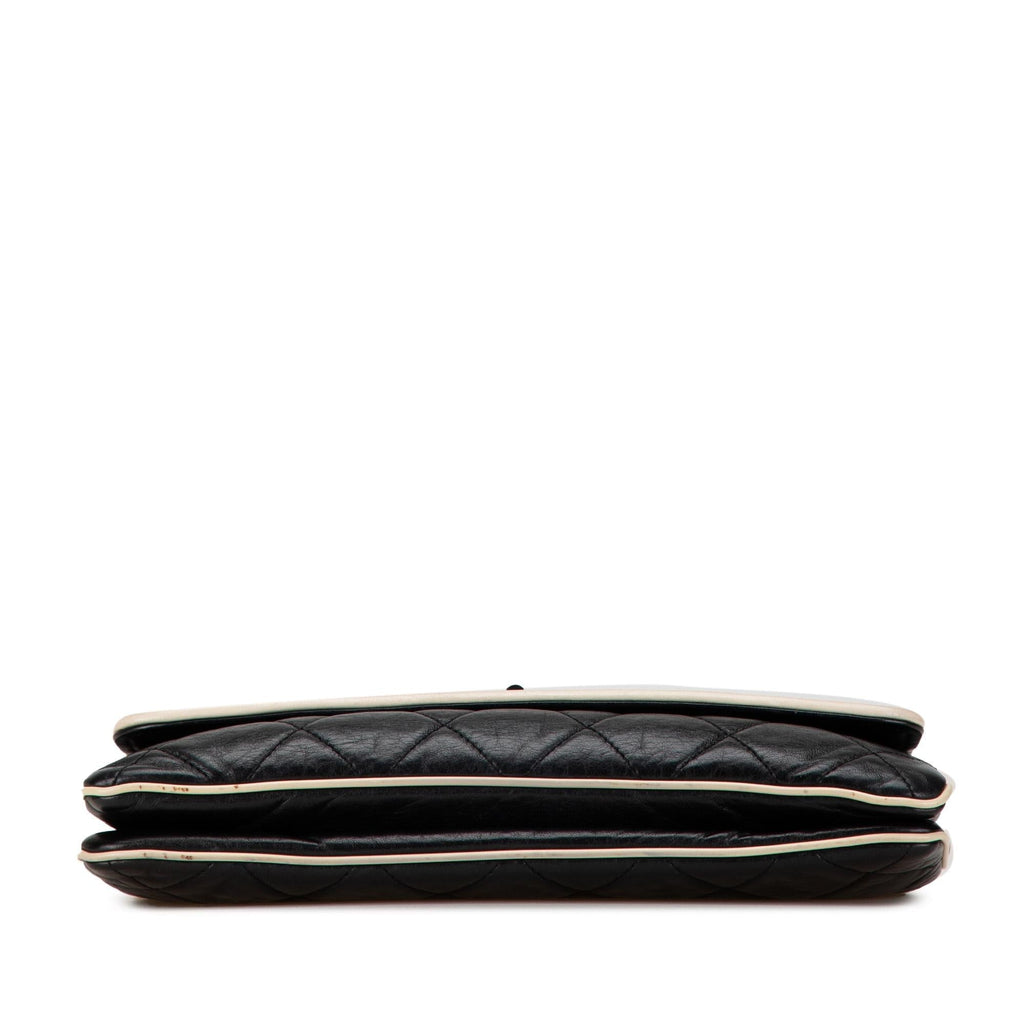 Chanel Quilted Lambskin Reissue East West Flap
