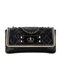 Chanel Quilted Lambskin Reissue East West Flap