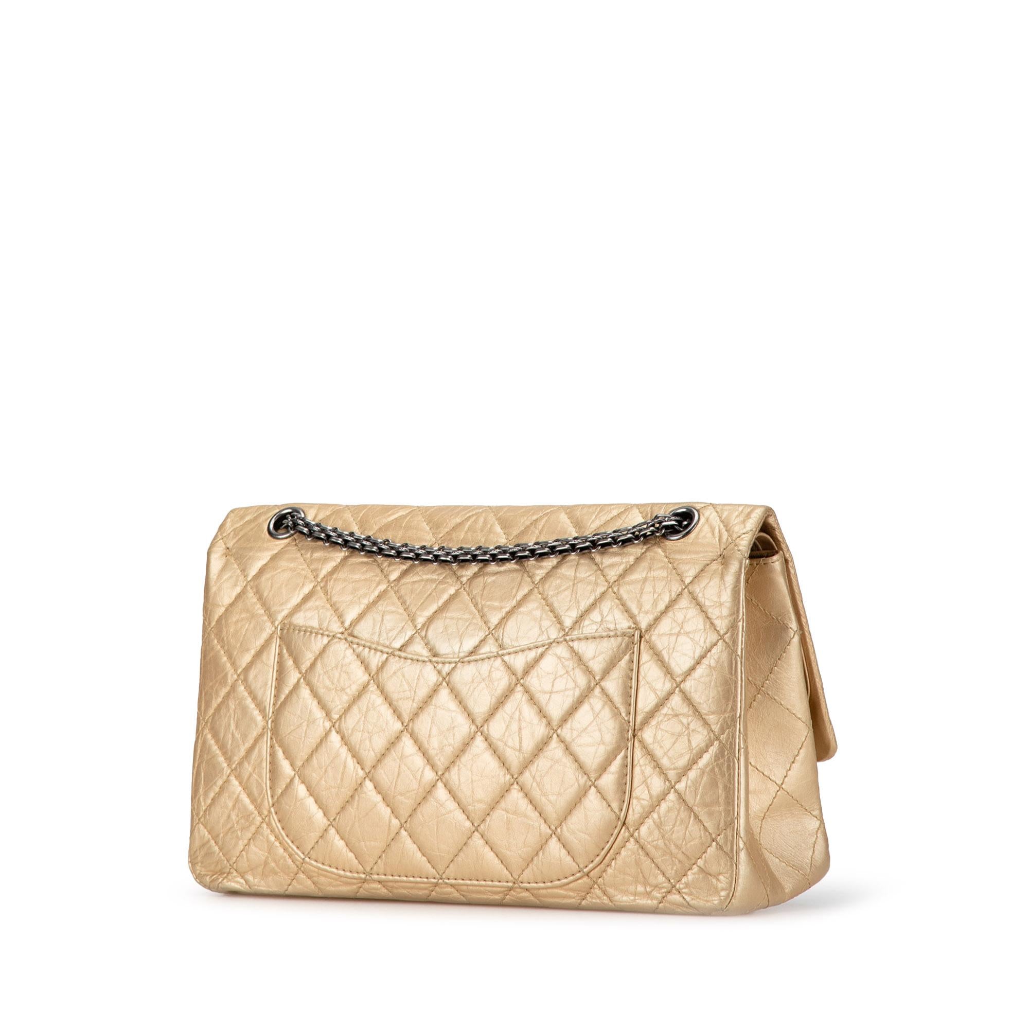 Chanel Reissue 2.55 Aged Calfskin Double Flap 227