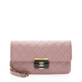 Chanel Sheepskin Beauty Lock Medium Flap Bag
