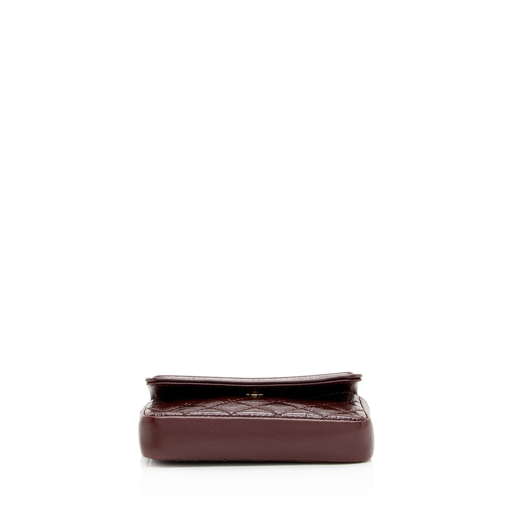 Chanel Shiny Aged Calfskin Flap Belt Bag (SHF-lqkDBp)