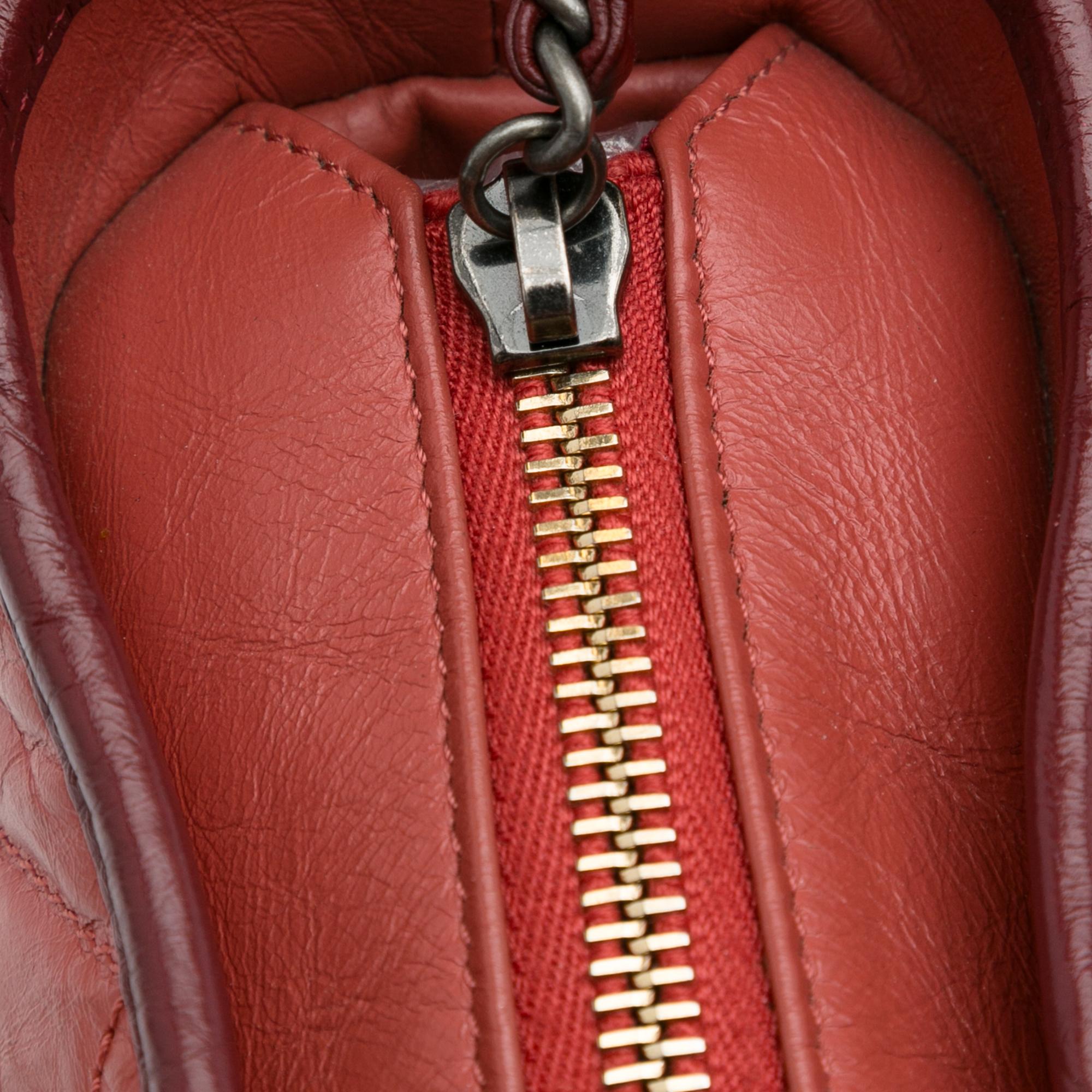 Chanel Small Chevron Lambskin Gabrielle Crossbody