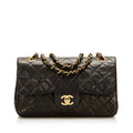 Chanel Small Classic Lambskin Double Flap (SHG-36032)