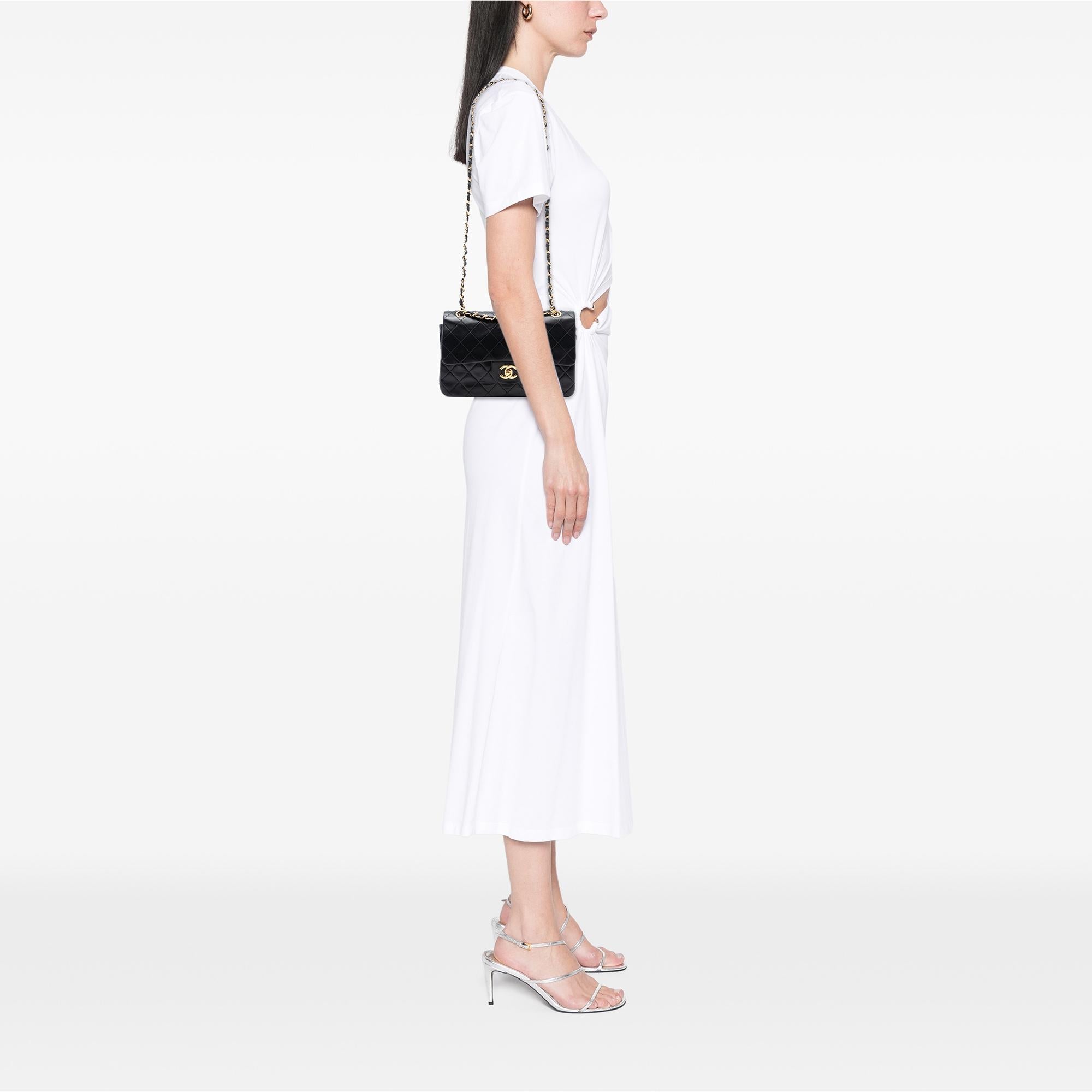 Chanel Small Classic Lambskin Double Flap