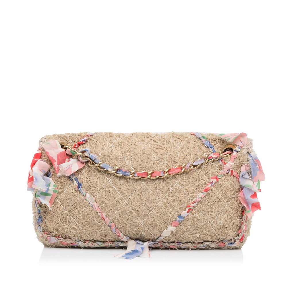 Chanel Small Multicolor Organic Flap Crossbody (SHG-YTwNFn)