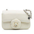 Chanel Small Patent Camellia Single Flap