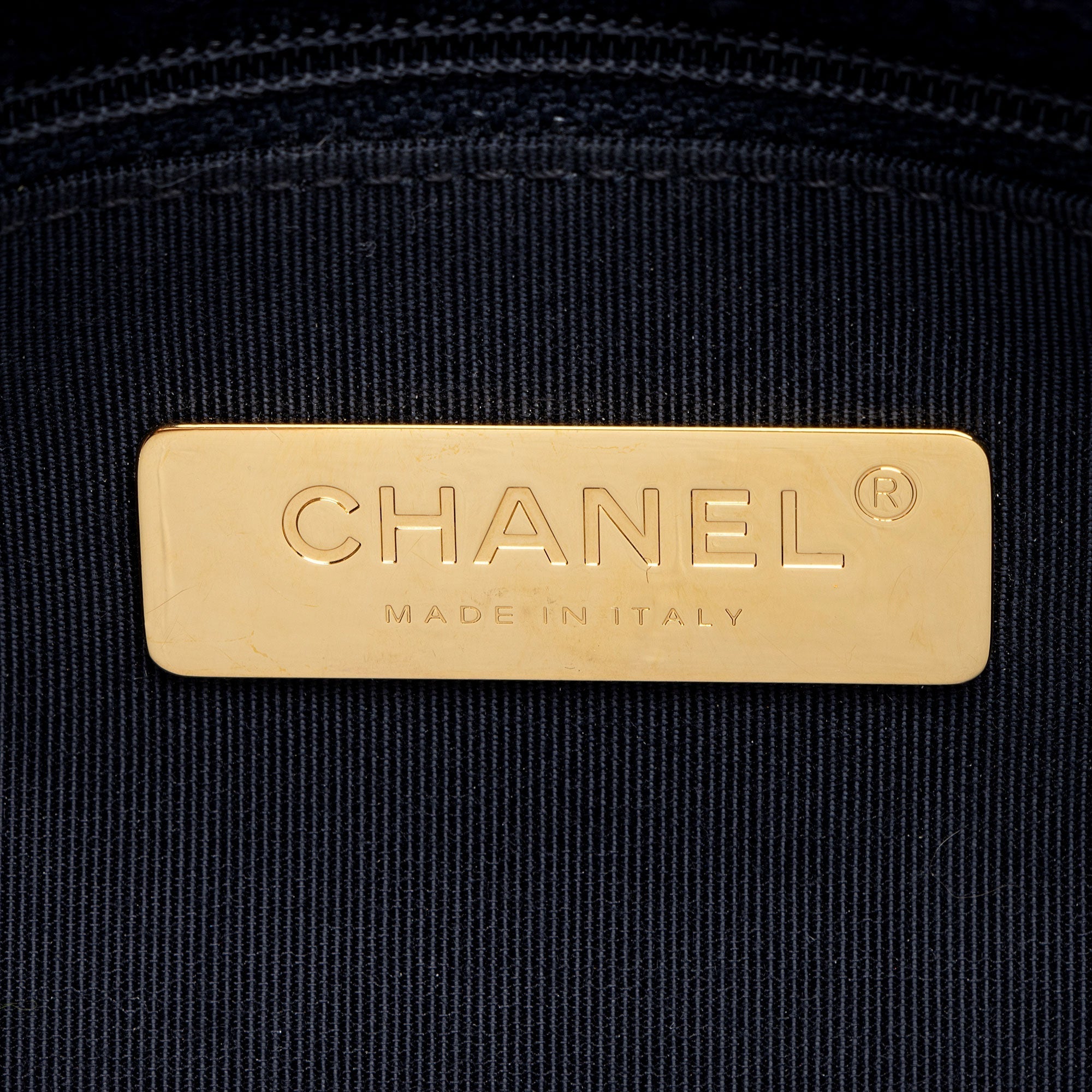 Chanel Tweed 19 Medium Flap Bag