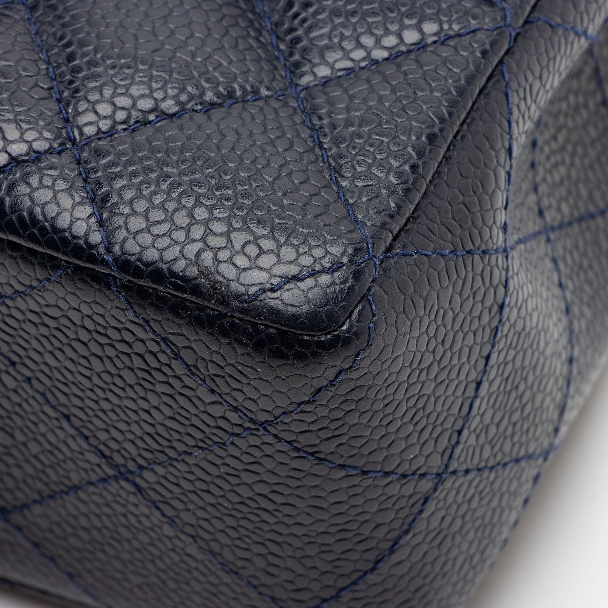 Chanel Vintage Caviar Classic Square Mini Flap Bag