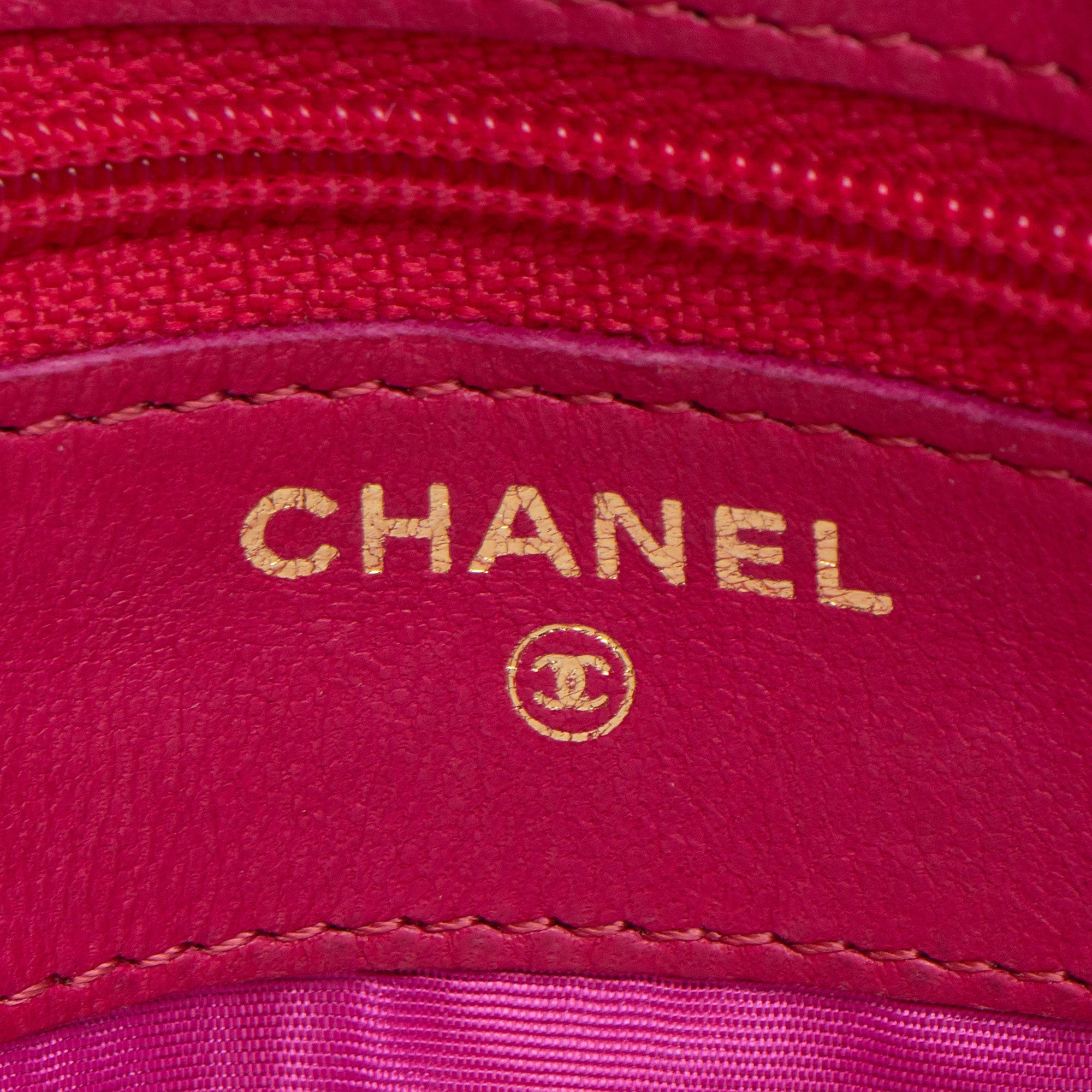 Chanel Vintage Caviar Leather Timeless CC Small Clutch