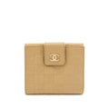 Chanel Beige Lambskin Precious Symbols Wallet