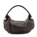 Chanel Brown Calfskin CC Dice Hobo Bag