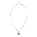 Chanel Resin CC Bead Pendant Necklace