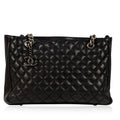 Chanel Chain Tote - Black - Caviar